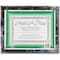 Nudell Award Plaques, Horizontal/Vertical, 13"x10-1/2", Black Marble NUD18815M - alternate 1